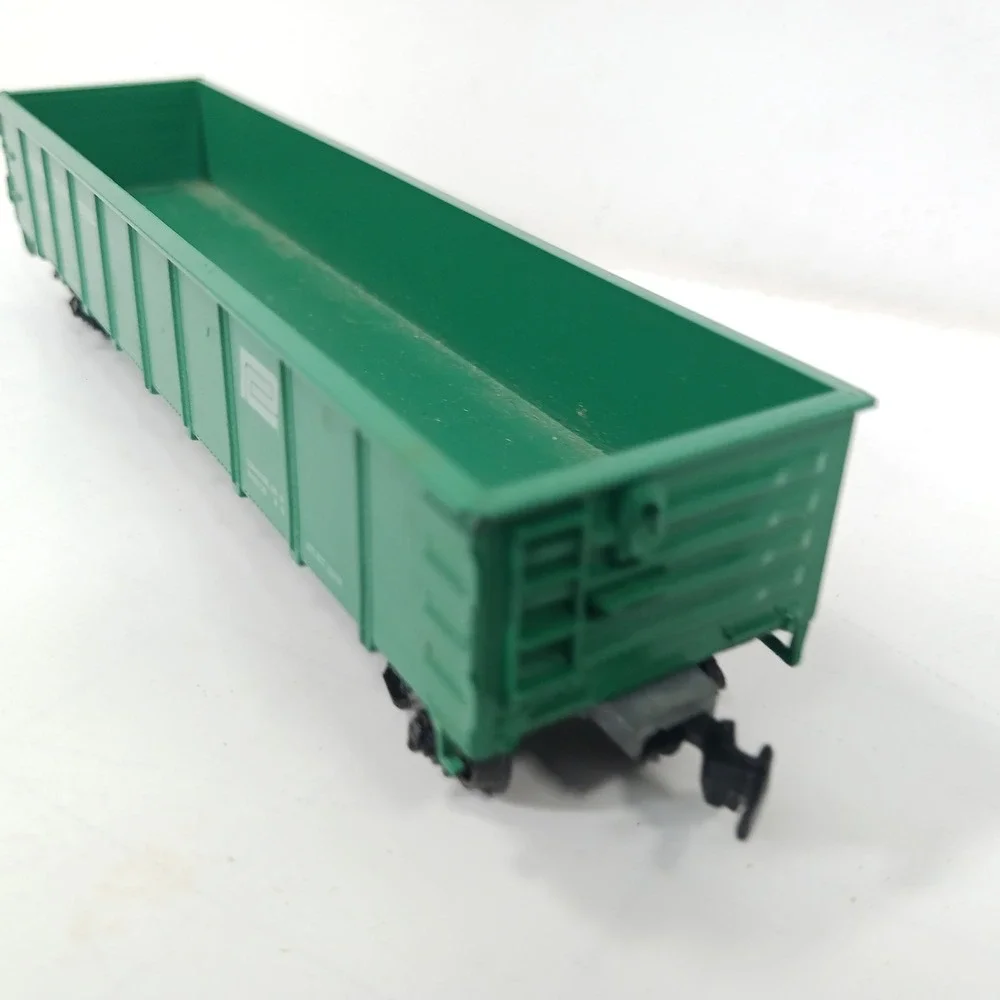 Penn Central Gondola Green 40ft Model Train Car 288 673 FB 101 A
